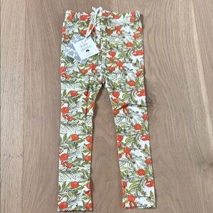 NWT Kate quinn orange leggings 2T